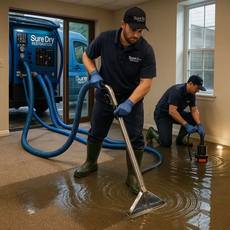 Water Extraction and Removal process in Roscommon, MI